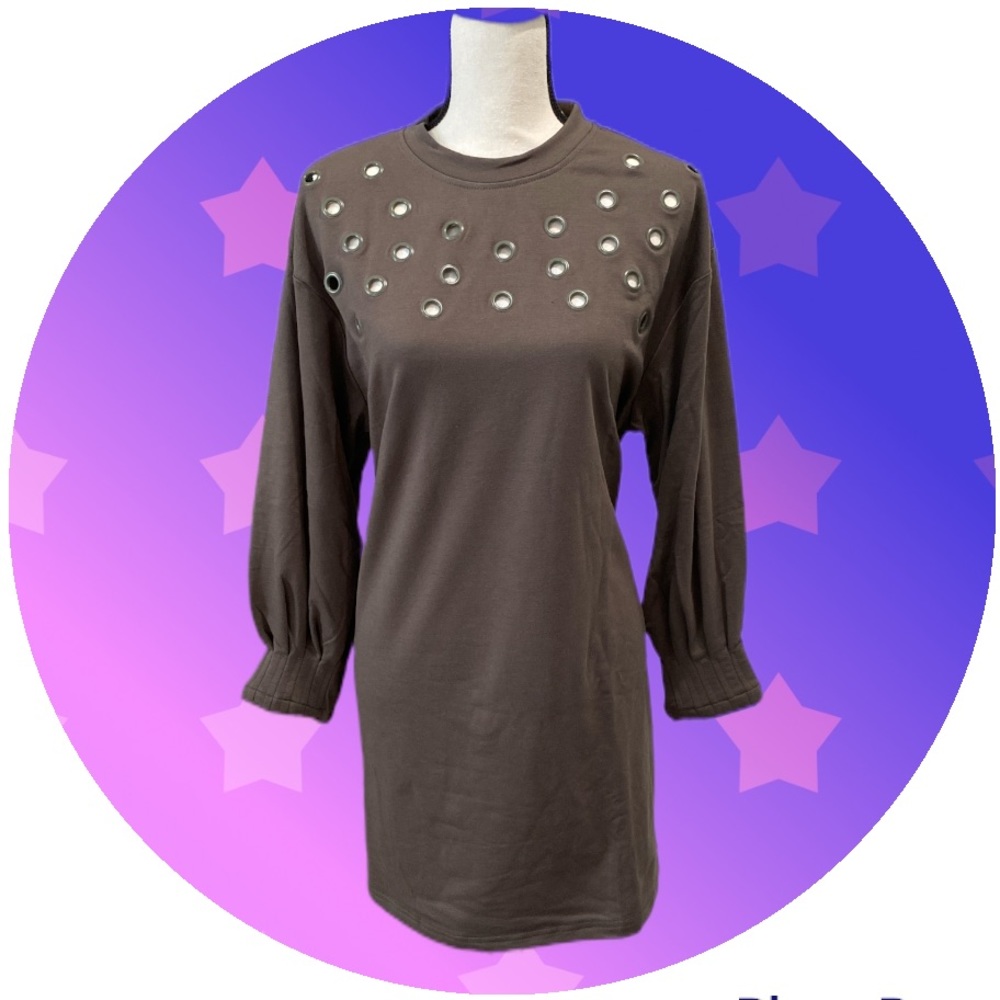 Stay warm, comfy AND in style in this dress!